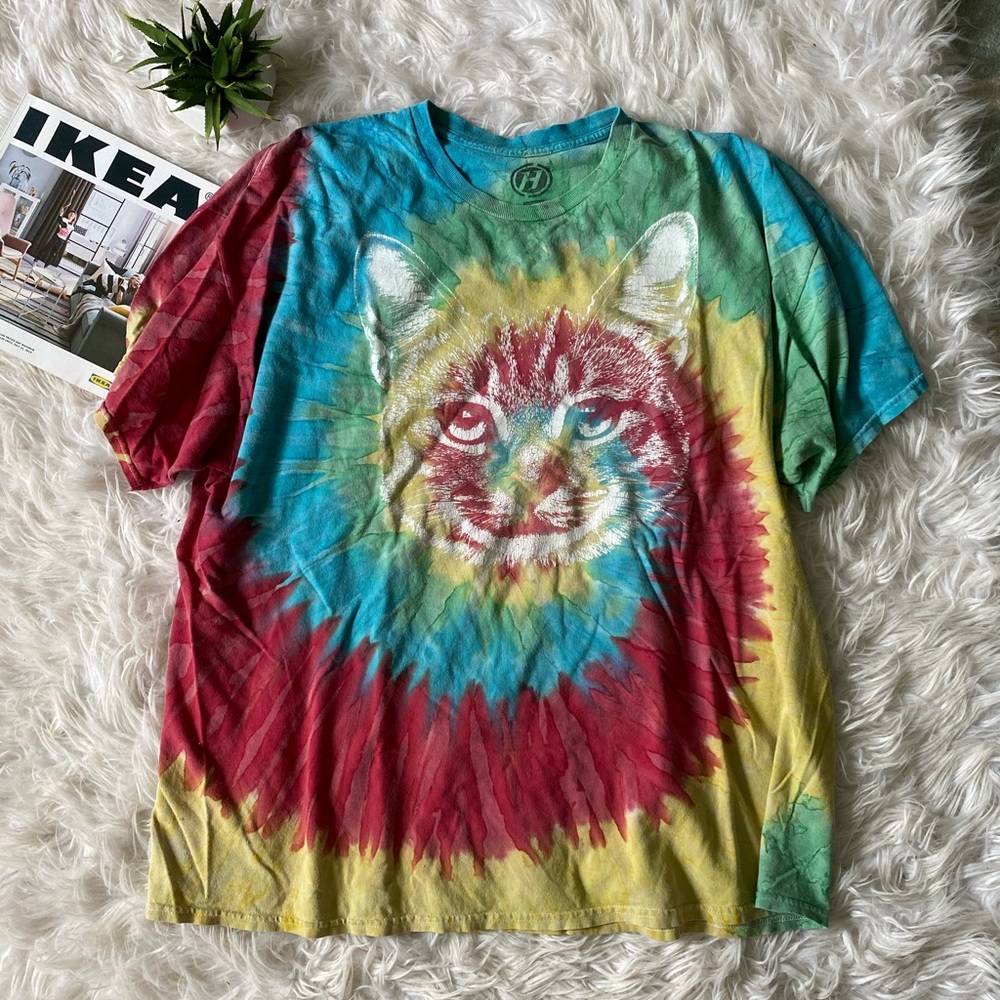 Tie-Dye | Cat T-Shirt